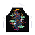 Ninja Warrior Print Adjustable Apron