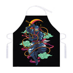 Ninja Warrior Print Adjustable Apron