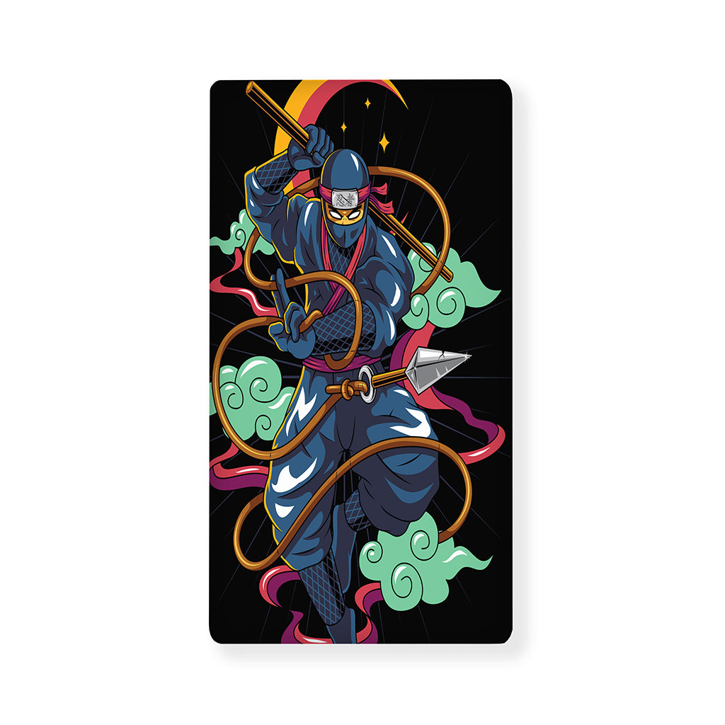 Ninja Warrior Print Baby Crib Sheet