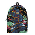 Ninja Warrior Print School Backpack