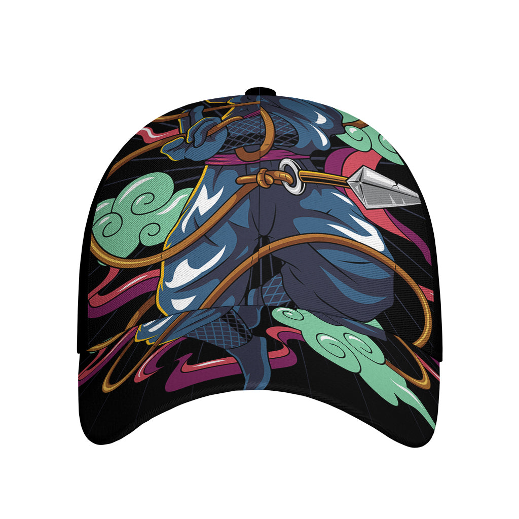 Ninja Warrior Print Baseball Cap