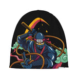 Ninja Warrior Print Beanie