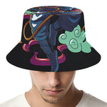 Ninja Warrior Print Bucket Hat