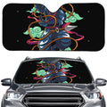 Ninja Warrior Print Car Windshield Sun Shade