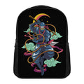 Ninja Warrior Print Casual Backpack