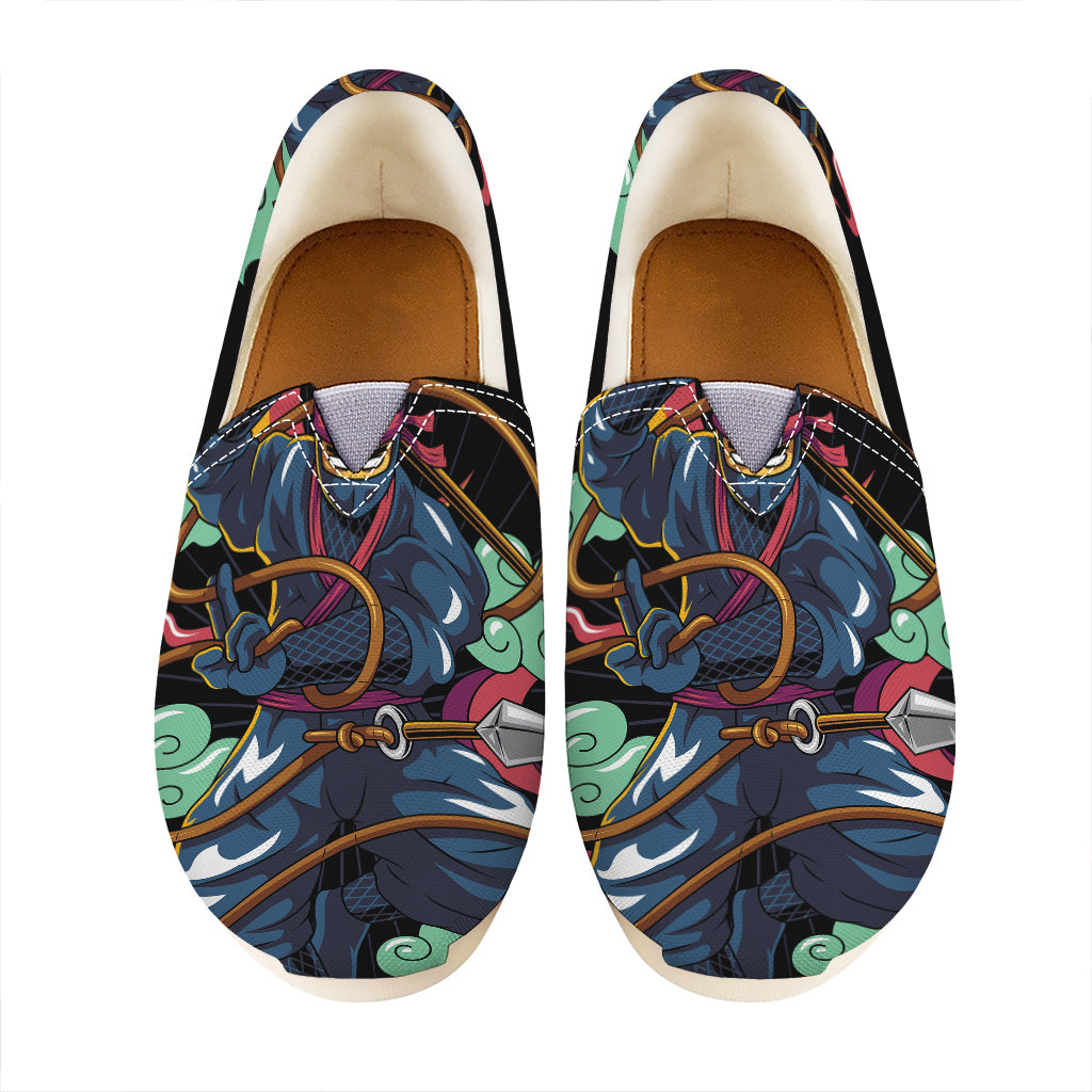 Ninja Warrior Print Casual Shoes