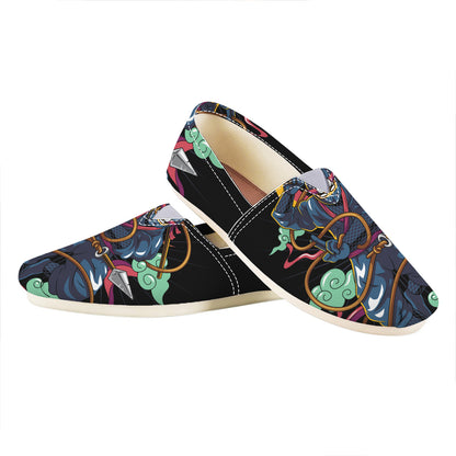 Ninja Warrior Print Casual Shoes