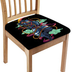 Ninja Warrior Print Chair Cushion Cover