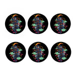 Ninja Warrior Print Coaster Set