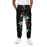 Ninja Warrior Print Cotton Pants