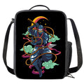 Ninja Warrior Print Crossbody Lunch Bag