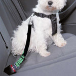 Ninja Warrior Print Dog Seat Belt