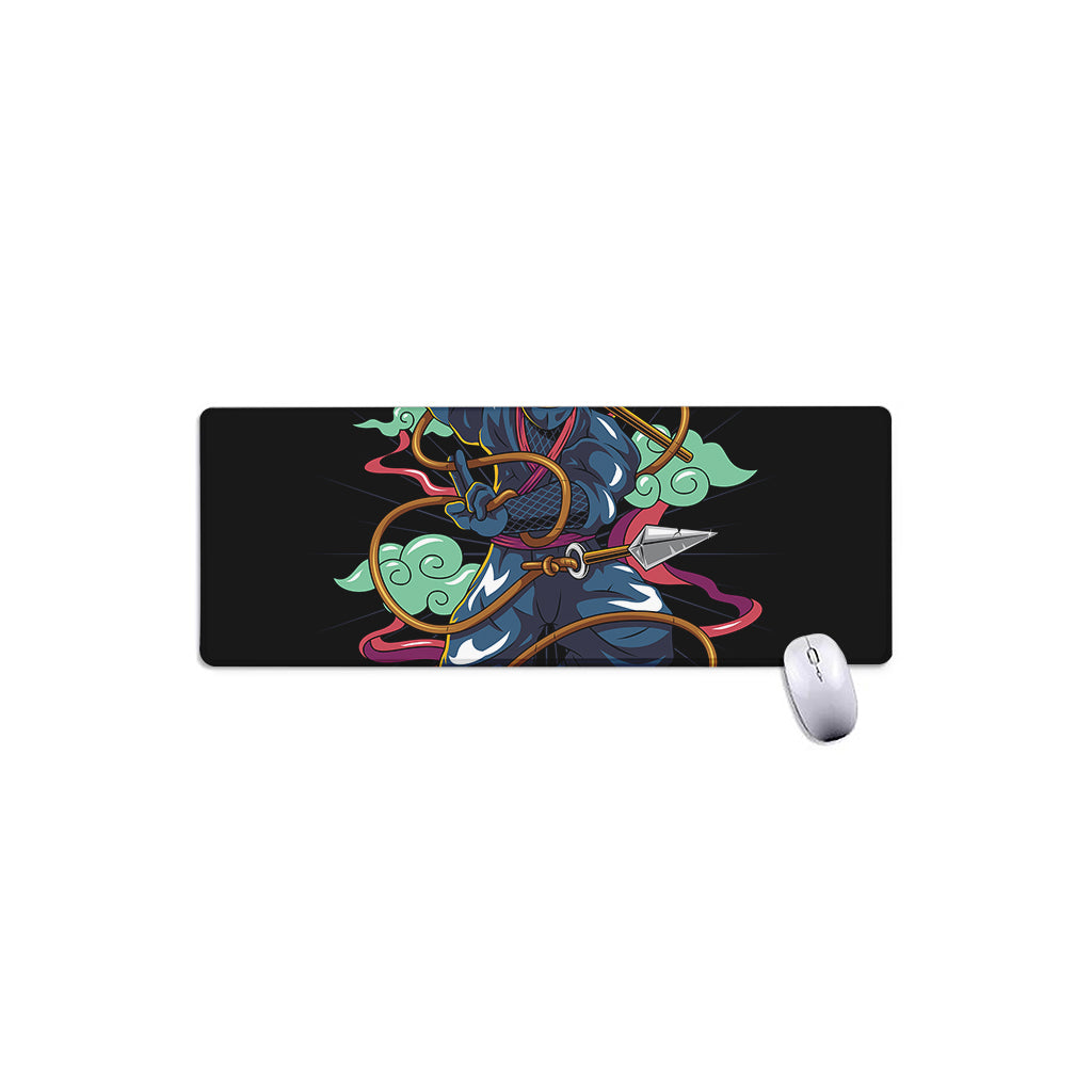 Ninja Warrior Print Extended Mouse Pad