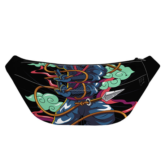 Ninja Warrior Print Fanny Pack