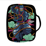 Ninja Warrior Print Front Pocket Bible Bag