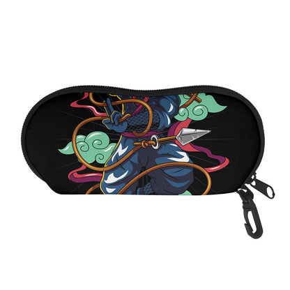 Ninja Warrior Print Glasses Case