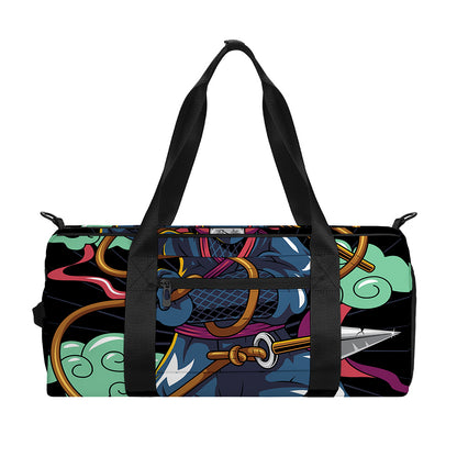Ninja Warrior Print Gym Bag