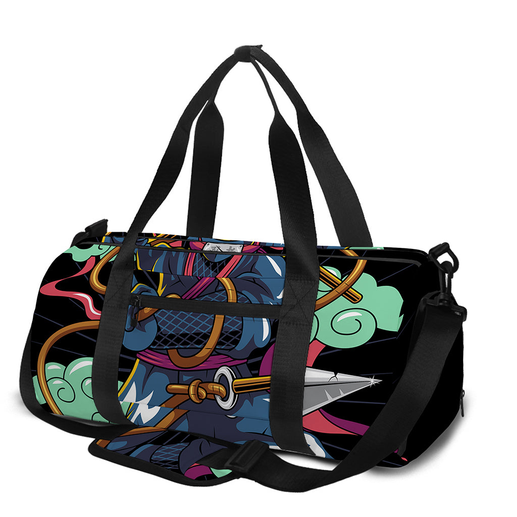 Ninja Warrior Print Gym Bag