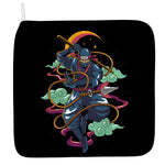 Ninja Warrior Print Hand Towel
