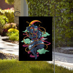 Ninja Warrior Print House Flag