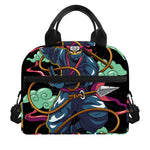 Ninja Warrior Print Insulated Lunch Bag
