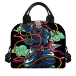 Ninja Warrior Print Insulated Lunch Bag