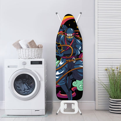 Ninja Warrior Print Ironing Board Cover