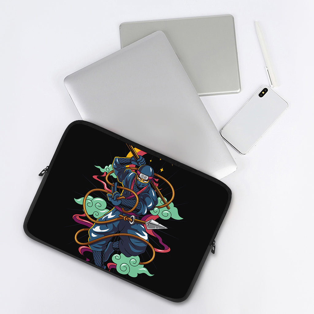 Ninja Warrior Print Laptop Sleeve