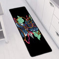 Ninja Warrior Print Long Kitchen Mat