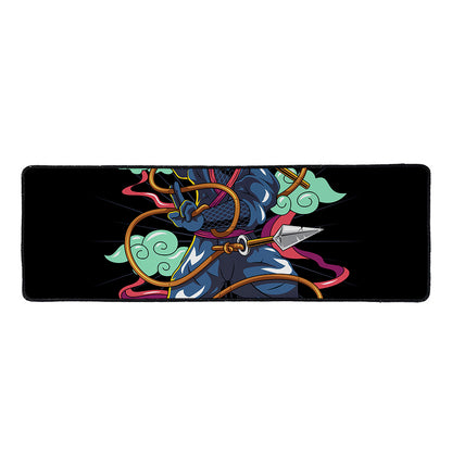 Ninja Warrior Print Long Kitchen Mat