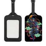 Ninja Warrior Print Luggage Tag