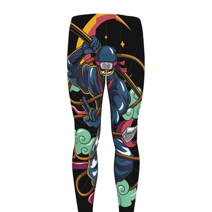 Ninja Warrior Print Men's leggings