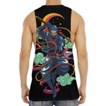 Ninja Warrior Print Men's Muscle Tank Top