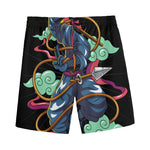 Ninja Warrior Print Men's Sports Shorts