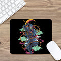Ninja Warrior Print Mouse Pad