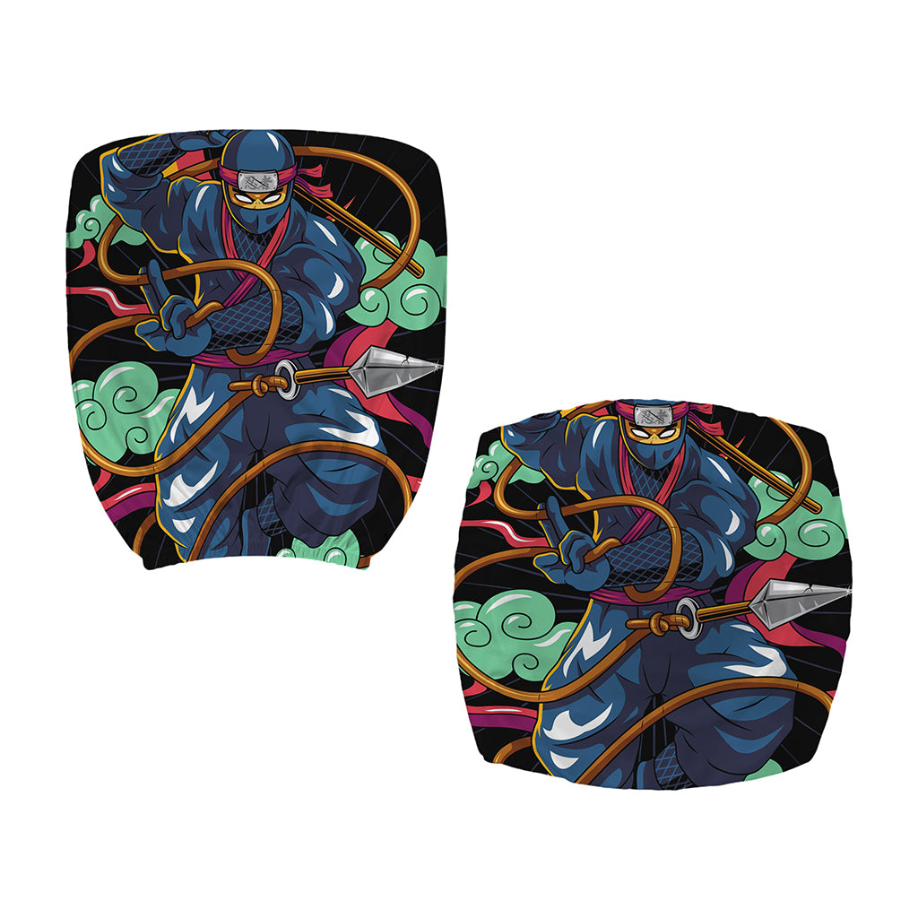 Ninja Warrior Print Office Chair Cover