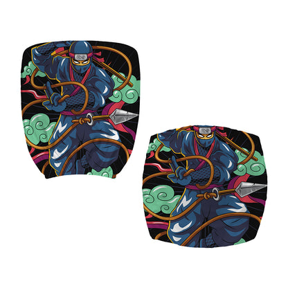 Ninja Warrior Print Office Chair Cover