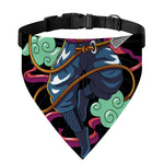 Ninja Warrior Print Over The Collar Dog Bandana