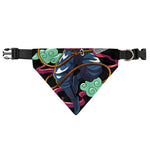 Ninja Warrior Print Over The Collar Dog Bandana