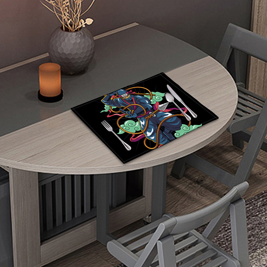 Ninja Warrior Print Placemat