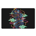 Ninja Warrior Print Polyester Doormat