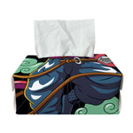 Ninja Warrior Print Rectangle Tissue Box Cover