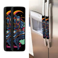 Ninja Warrior Print Refrigerator Handle Covers
