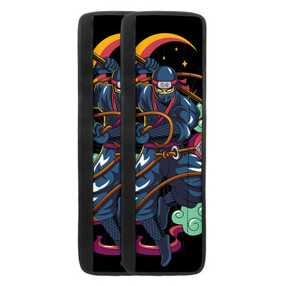 Ninja Warrior Print Refrigerator Handle Covers