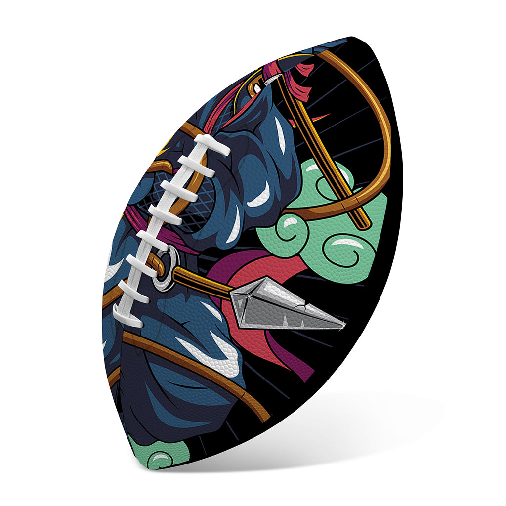Ninja Warrior Print Rugby Ball