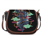 Ninja Warrior Print Saddle Bag