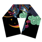 Ninja Warrior Print Scarf