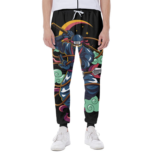 Ninja Warrior Print Scuba Joggers
