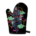 Ninja Warrior Print Single Oven Mitt