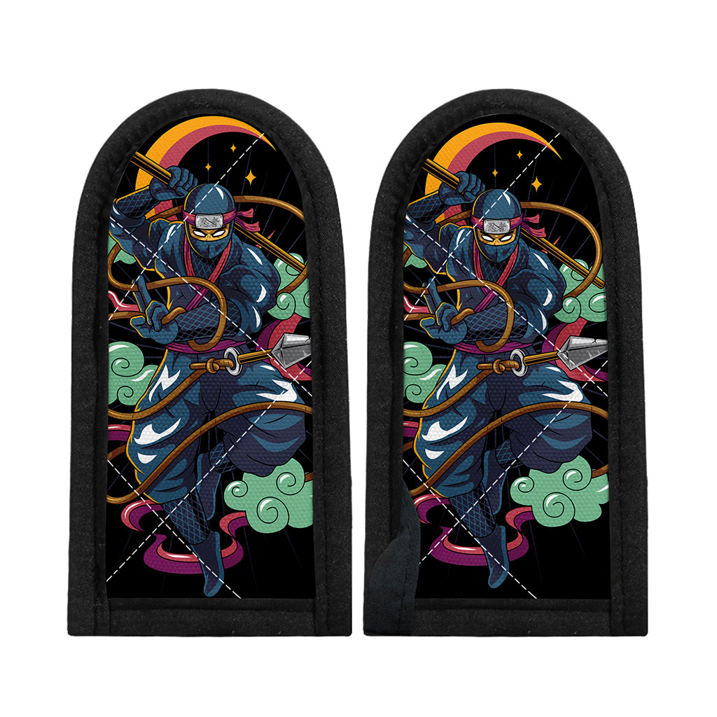 Ninja Warrior Print Skillet Handle Cover